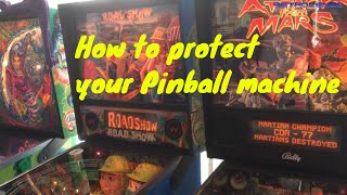 How to protect your Pinball machine. Playfield & Scoophole
