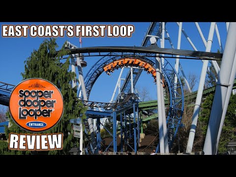 Video review of Sooperdooperlooper by Canobie Coaster