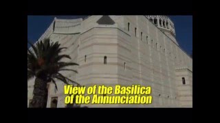 preview picture of video 'Basilica of the Annunciation Nazareth, Israel - Tour of the holy house of Virgin Mary'