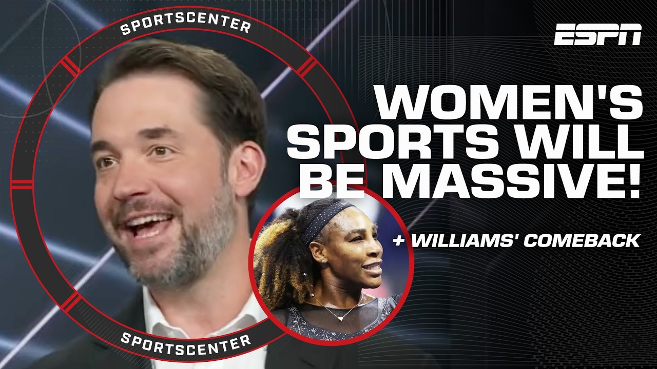 ATHLOS founder Alexis Ohanian sees huge untapped potential in women’s sports | SportsCenter