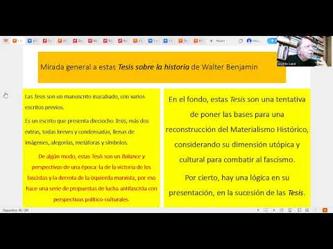 Marxismo de Walter Benjamin 4° Parte de Tesis sobre la Historia