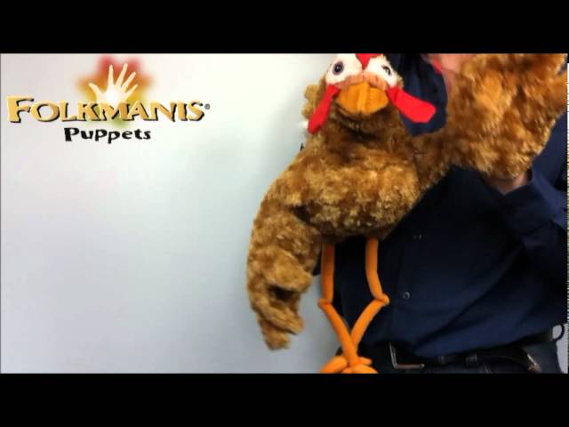 Video teaser for 2861 Folkmanis Chicken