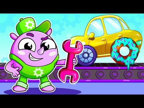 Let's Repair Toy Cars Song | Kids Songs And Nursery Rhymes by Baby Zoo Karaoke