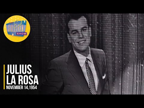Julius La Rosa "My Baby Just Cares For Me" on The Ed Sullivan Show
