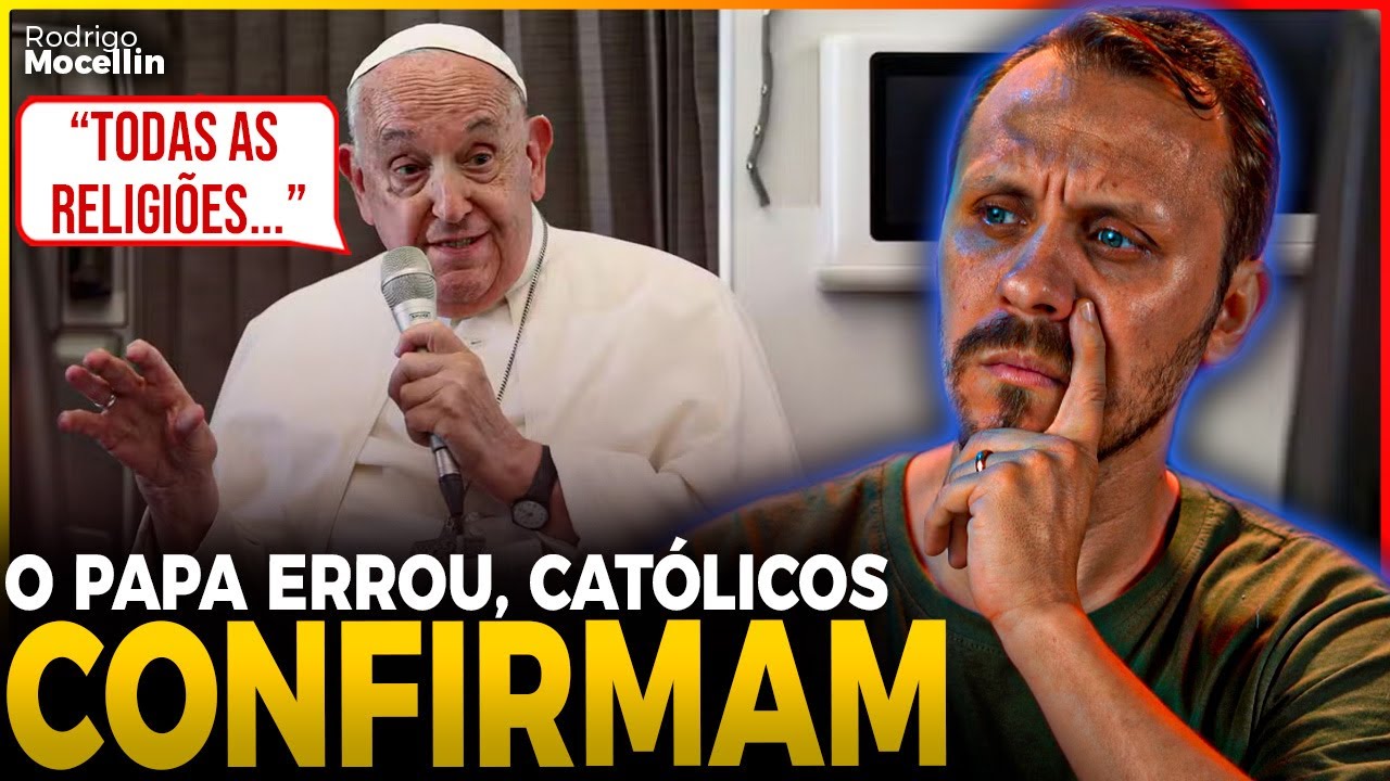 Fala de papa mostra: igreja católica é só mentira e contradição
