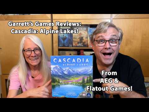 Garrett's Games Reviews: Cascadia - Alpine Lakes