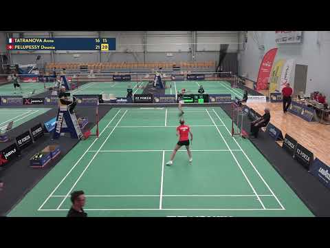 Match Point - Anna Tatranova vs Dounia Pelupessy - WS, SF - Latvia Int. 2023