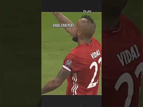 Vidal vs Real Madrid  unfair penalty😌