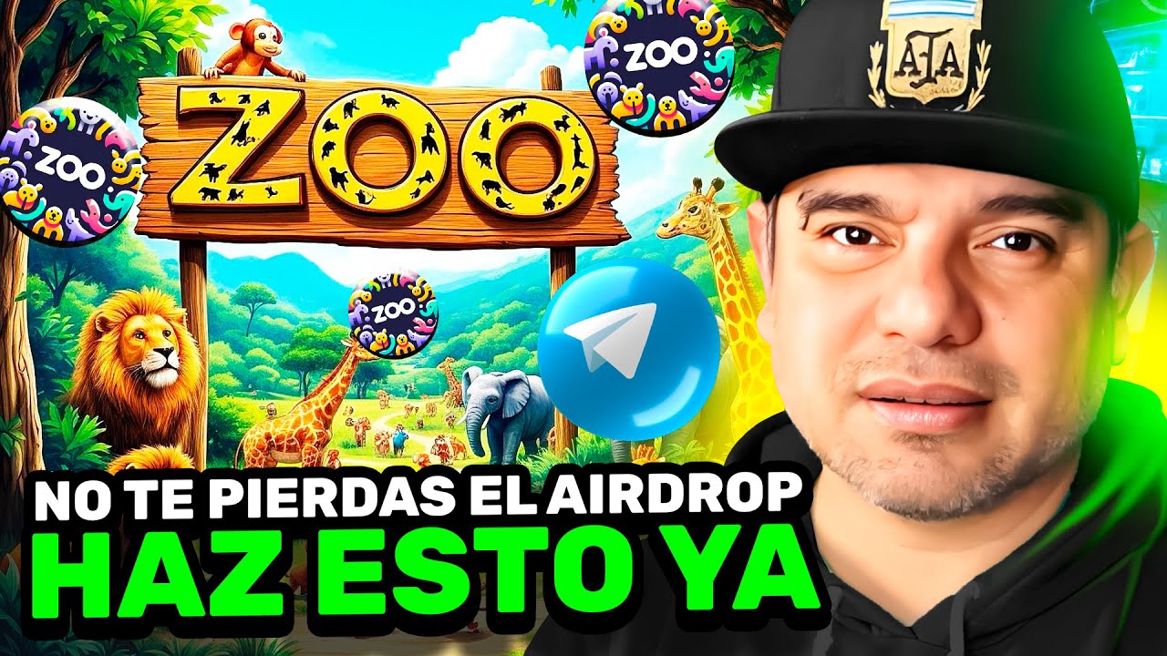 📢APURATE PAGARA RAPIDO ✅ HAZ ESTOS PASOS EN ZOO BOT DE TELEGRAM PARA GANAR EL AIRDROP GRATIS 2025