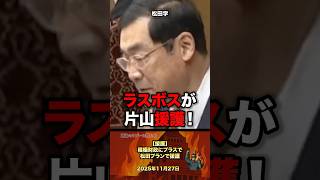 【驚愕⁉️】ラスボス松田がまさかの片山援護❗️#政治 #政治家 #自民党 #国会