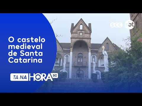Castelo medieval encanta visitantes em Treze de Maio | Tá Na Hora SC | 02/07/2026