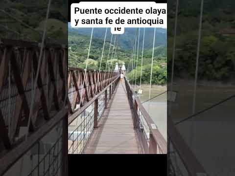 puente de occidente olaya y santa fe de antioquia Colombia #travel #viajeinolvidable #turismo