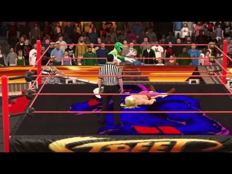 WWE 2K16 Green Ranger vs Vega ( Universal Championship Tournament ) Round 7