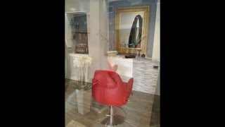 Salone d'estetica - pavimento in legnogres by staff Vezzoni Osnago