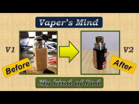 My small diy vape box mod update and coil build