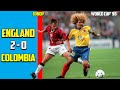 England vs Colombia 2 - 0 Exclusives Group Stage World Cup 98 Full HD