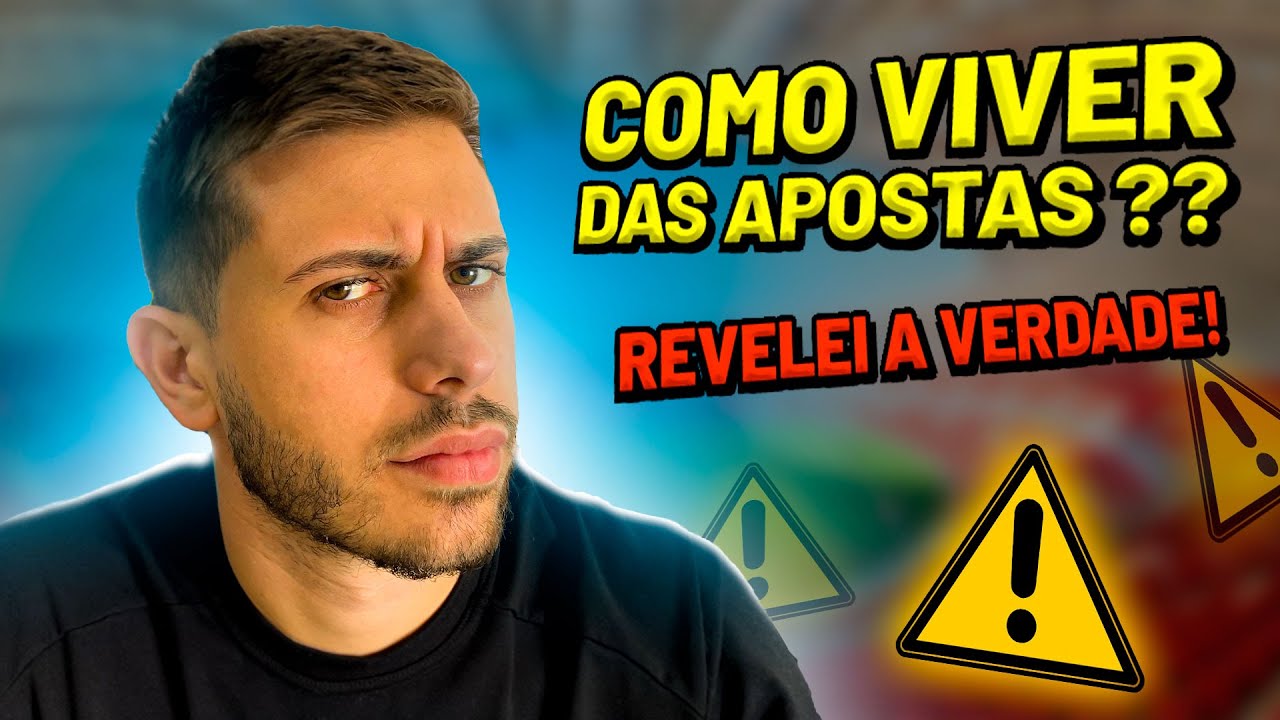 COMO VIVER DAS APOSTAS ESPORTIVAS - O que ninguém te contou!