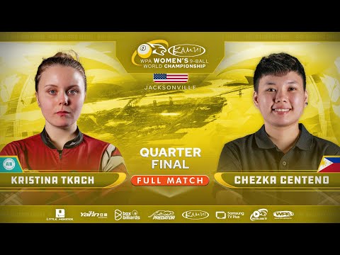CENTENO vs TKACH ▸ Kamui WPA Women's 9-Ball World Championship 2025 🇺🇸