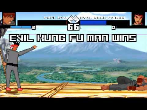 Oro's EVE MUGEN Battle #31 - Evil Ryu vs Evil Kung Fu Man