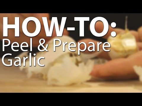 How to Peel & Prepare Garlic