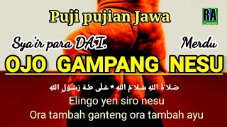 Download lagu OJO GAMPANG NESU Puji pujian Jawa... mp3