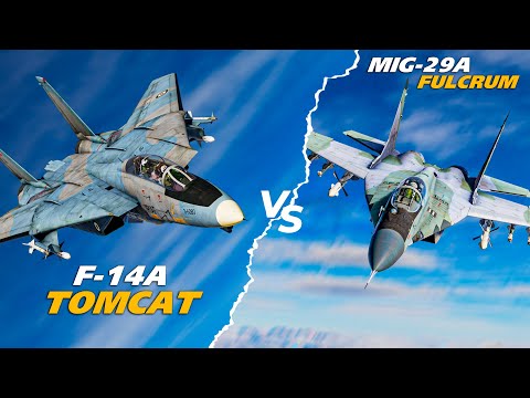 The F-22 Raptor Of Its Time -  F-14A Tomcat Vs Mig-29A Fulcrum | Digital Combat Simulator | DCS |