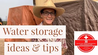 Get Creative With Your Water Storage