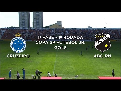Gols - Cruzeiro-MG 3 x 0 ABC-RN - Copa São Paulo Futebol Jr. - 03/01/2015