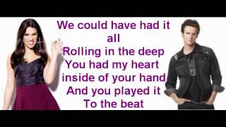 Rolling in the deep By Glee cast [With lyrics.!]