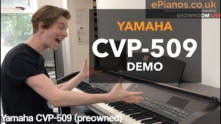 Who needs a band anyway? | Yamaha CVP509 Clavinova demonstration