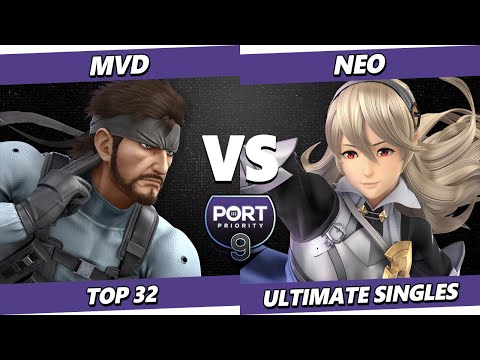 Port Priority 9 - MVD (Snake) Vs. Neo (Corrin) Smash Ultimate - SSBU