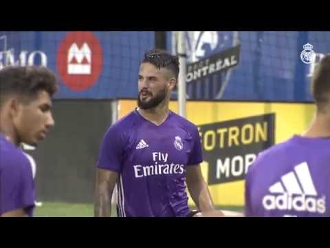 Sergio Díaz y su "casi golazo" en el Real Madrid