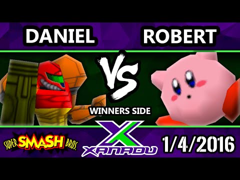S@X 131 - Robert (Kirby) Vs. Daniel (Samus) SSB64 Tournament - Smash 64 Super Smash Bros.