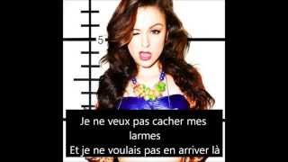 Cher Lloyd - End up here Traduction Française