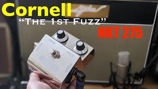 Video thumbnail for Cornell "The 1st Fuzz"  NKT 275 White Dot Germaniums- Big TONE!! by Aaron Cowan