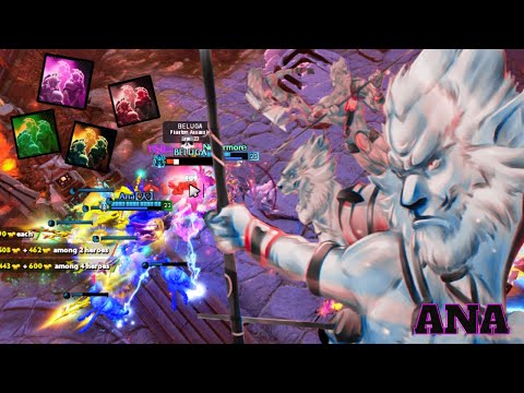 When Lou Give Ana Phantom Lancer Free Lane Dota 7.34e