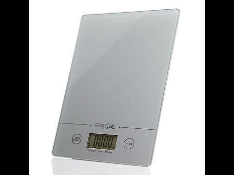 Slim Digital Kitchen Scale