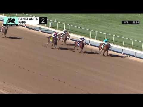Santa Anita Park Carrera 2 (Palos Verdes Stakes G3) - 10 de Febrero 2024