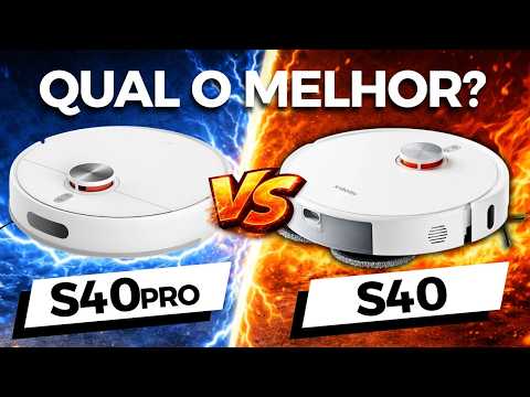 🔥Xiaomi S40 vs S40 PRO | Qual Robô Aspirador Vale Mais a Pena Comprar em 2026? (Guia Comparativo)
