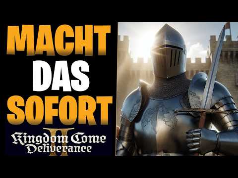 MACHT DAS SOFORT - BESTE Ausrüstung, Geheime Schätze & Tipps in Kingdom Come Deliverance 2