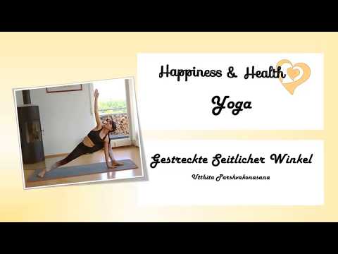 Happiness & Health Yoga Gestreckte Seitliche Winkel