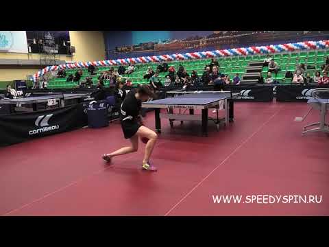Guseva - Debeteeva.XX Nikolay Nikitin table tennis memorial 2019.FHD