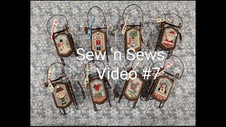 Flosstube #7 Christmas Stitching