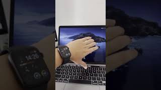 Apple Watch unlock MacBook Pro M1 Chip