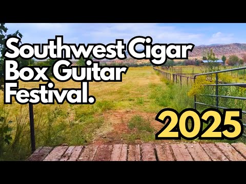 Southwest Cigar Box Guitar Festival at the beautiful San Isidore Vineyards! 🎶