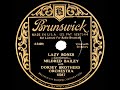 1933 Mildred Bailey & The Dorsey Brothers Orchestra - Lazybones