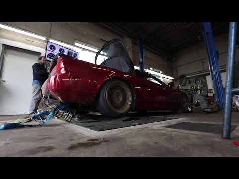 Supercharged Acura NSX Dyno Pull