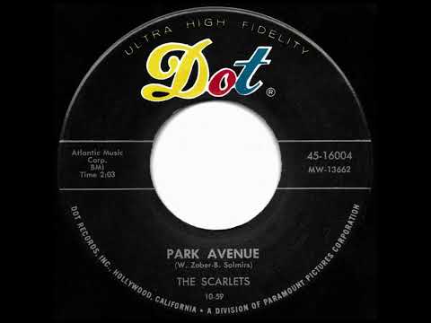The Scarlets -- Park Avenue (1959)