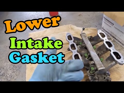 2001-2010 Dodge Grand Caravan Lower Intake Manifold Gasket Replacement How To DIY