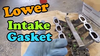 2001-2010 Dodge Grand Caravan Lower Intake Manifold Gasket Replacement How To DIY